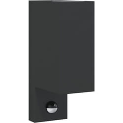 Vidaxl - Applique murale d'extérieur avec capteurs noir