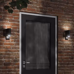 Illuminez votre espace extérieur avec ces appliques murales d'extérieur ! Indice IP44 : grâce à son corps en aluminium moulé  ...