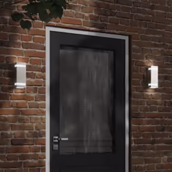 Illuminez votre espace extérieur avec cette applique murale d'extérieur ! Indice IP44 : grâce à son corps en acier inoxydable ...
