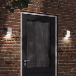 Illuminez votre espace extérieur avec cette applique murale d'extérieur ! Indice IP44 : grâce à son corps en acier inoxydable ...