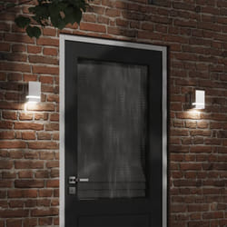 Applique murale d'extérieur argenté acier inoxydable - Vidaxl