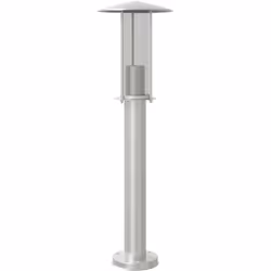 Illuminez votre espace extérieur avec ce lampadaire d’extérieur ! Indice IP44 : grâce à son corps en acier inoxydable avec in ...