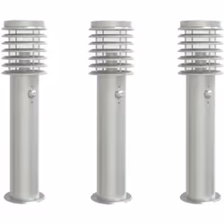 Illuminez votre espace extérieur avec ce lampadaire d’extérieur ! Indice IP44 : grâce à son corps en acier inoxydable avec in ...