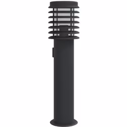 Illuminez votre espace extérieur avec ce lampadaire d’extérieur ! Indice IP44 : grâce à son corps en acier inoxydable avec in ...