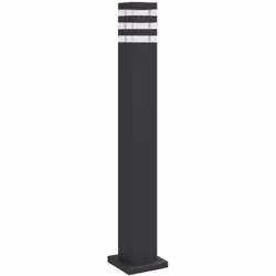 Illuminez votre espace extérieur avec ce lampadaire d’extérieur ! Indice IP44 : grâce à son corps en aluminium moulé sous pre ...
