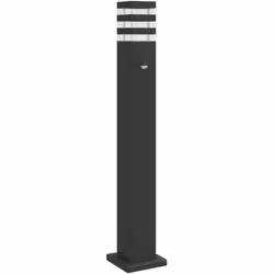 Illuminez votre espace extérieur avec ce lampadaire d’extérieur ! Indice IP44 : grâce à son corps en aluminium moulé sous pre ...