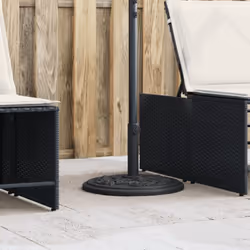 Cette base de parasol offre une base solide et fiable pour garantir que votre parasol reste stable et droit. Base solide et s ...