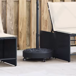 Cette base de parasol offre une base solide et fiable pour garantir que votre parasol reste stable et droit. Base solide et s ...