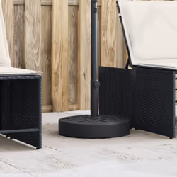 Cette base de parasol offre une base solide et fiable pour garantir que votre parasol reste stable et droit. Base solide et s ...