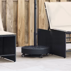 Cette base de parasol offre une base solide et fiable pour garantir que votre parasol reste stable et droit. Base solide et s ...