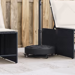 Cette base de parasol offre une base solide et fiable pour garantir que votre parasol reste stable et droit. Base solide et s ...