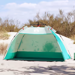 Cette tente de plage vous offre, à vous ainsi qu'à vos amis, un abri douillet pendant les fortes chaleurs de l'été, ou bien v ...