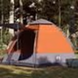 vidaXL Tente de camping cabine 4 personnes libération rapide