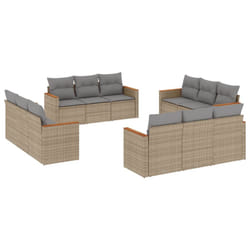 VidaXL 3258244 ensemble de meubles de jardin