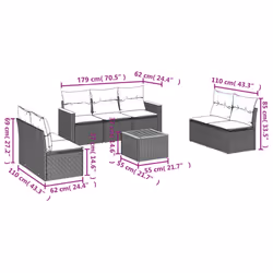 VidaXL 3258283 ensemble de meubles de jardin - Vue supplémentaire 3