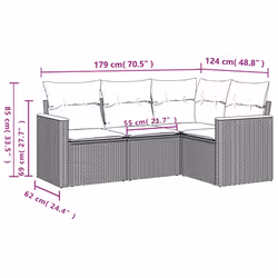 VidaXL 3258336 ensemble de meubles de jardin