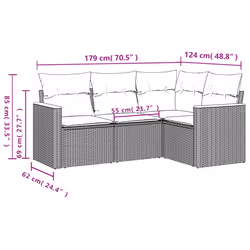 VidaXL 3258339 ensemble de meubles de jardin