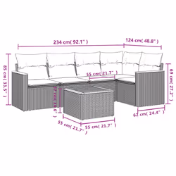 VidaXL 3258353 ensemble de meubles de jardin