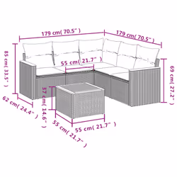 VidaXL 3258364 ensemble de meubles de jardin
