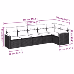 VidaXL 3258399 ensemble de meubles de jardin