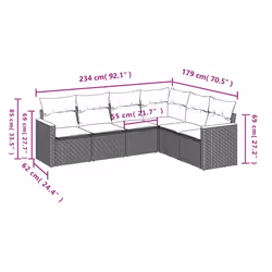 VidaXL 3258402 ensemble de meubles de jardin