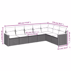 VidaXL 3258432 ensemble de meubles de jardin