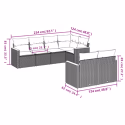 VidaXL 3258541 ensemble de meubles de jardin