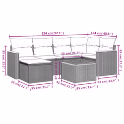 VidaXL 3258583 ensemble de meubles de jardin