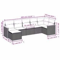 VidaXL 3258601 ensemble de meubles de jardin