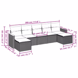 VidaXL 3258640 ensemble de meubles de jardin