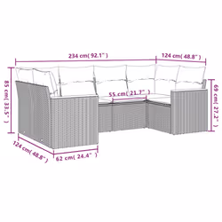 VidaXL 3258660 ensemble de meubles de jardin