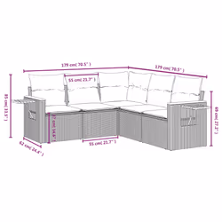VidaXL 3259203 ensemble de meubles de jardin