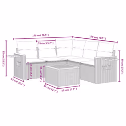 VidaXL 3259207 ensemble de meubles de jardin - Vue supplémentaire 3