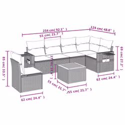 VidaXL 3259267 ensemble de meubles de jardin