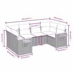 VidaXL 3259500 ensemble de meubles de jardin