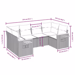 VidaXL 3259501 ensemble de meubles de jardin