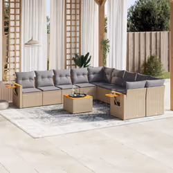 VidaXL 3259602 ensemble de meubles de jardin