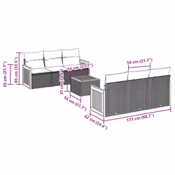 VidaXL 3259872 ensemble de meubles de jardin