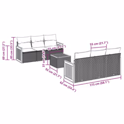 VidaXL 3259874 ensemble de meubles de jardin