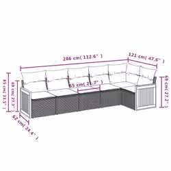 VidaXL 3260067 ensemble de meubles de jardin