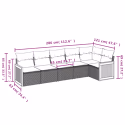 VidaXL 3260068 ensemble de meubles de jardin