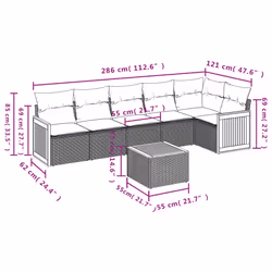 VidaXL 3260072 ensemble de meubles de jardin