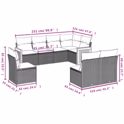 VidaXL 3260133 ensemble de meubles de jardin