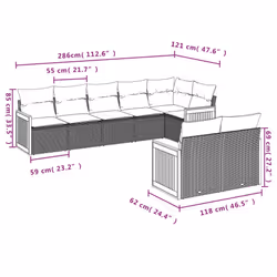 VidaXL 3260235 ensemble de meubles de jardin