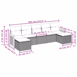VidaXL 3260322 ensemble de meubles de jardin