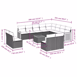 VidaXL 3260558 ensemble de meubles de jardin