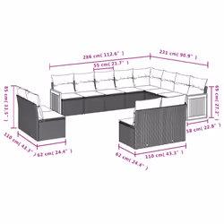 VidaXL 3260560 ensemble de meubles de jardin
