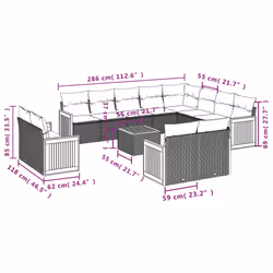 VidaXL 3260596 ensemble de meubles de jardin