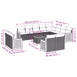 VidaXL 3260600 ensemble de meubles de jardin