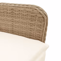 VidaXL 3277213 ensemble de meubles de jardin Beige, Marron - Vue supplémentaire 5